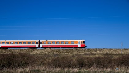 The little local train in Denmark