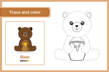 Drawing worksheet for preschool kids