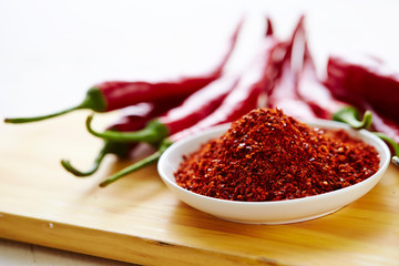 Ground red chili pepper 