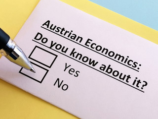 One person is answering quetion about Austrian economics.