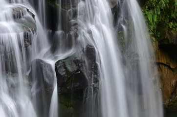 Fototapeta na wymiar Scenic View Of Waterfall