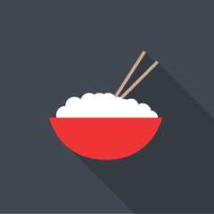 rice vector icon