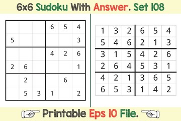 Sudoku Puzzle Games Easy to Hard with Answer
