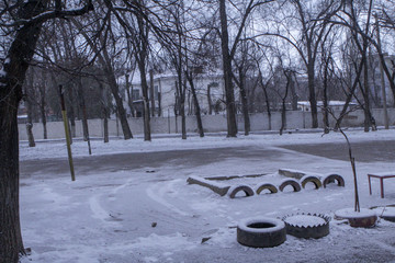 The most dreary and gloomy courtyard. © Ерлан Касымбеков