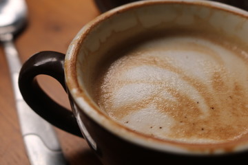 Coffe Latte in the afternoon.