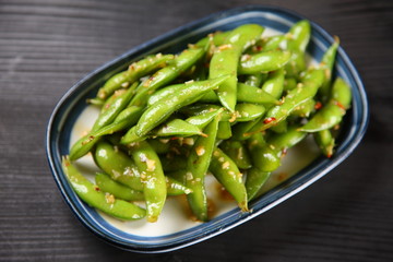 枝豆にんにく味