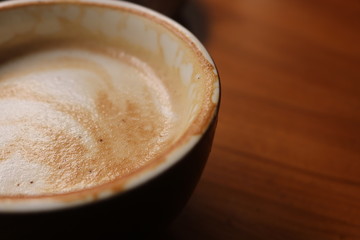 Coffe Latte in the afternoon.