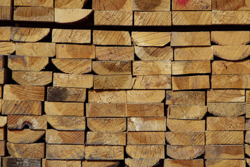 Wooden background from wooden boards.