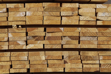 Wooden background from wooden boards.
