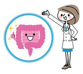 女医と腸　健康