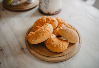 
croissants for breakfast