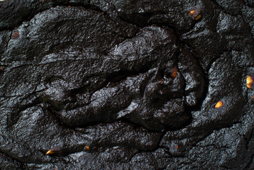 This is an edible textured black background.