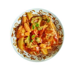 Mauritian chicken curry