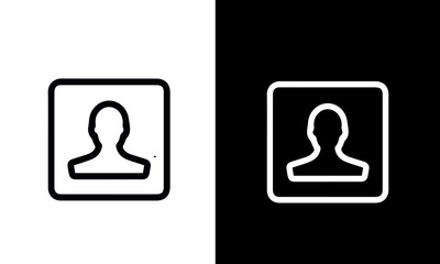 Email and Messaging Icons vector design black and white 