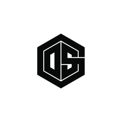 gds letter original monogram logo design