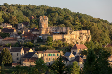 Fototapeta na wymiar The Village of Carlux in Dordogne valley, Aquitaine, France