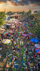 MANDALAY/MYANMAR(BURMA) - 08th MAY, 2020 : Mandalay Morning Market which is also called Ghost Market in Myanmar.
