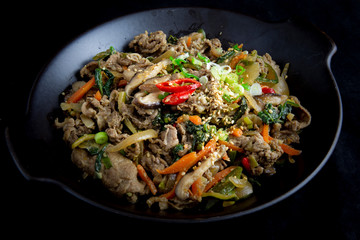 Soy Marinated Beef is called Bulgogi  in Korea