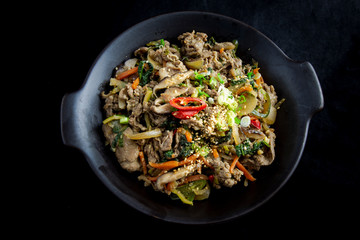 Soy Marinated Beef is called Bulgogi  in Korea