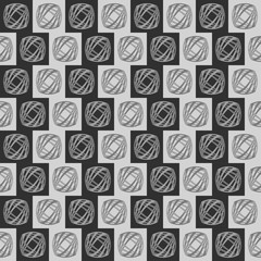 Seamless Abstract Patterns, Black And Grey Background