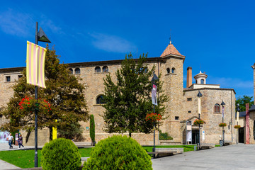 Monastery of Santa Maria in Ripoll, Catalonia, Spain.