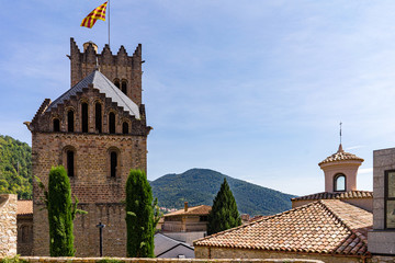 Monastery of Santa Maria in Ripoll, Catalonia, Spain.