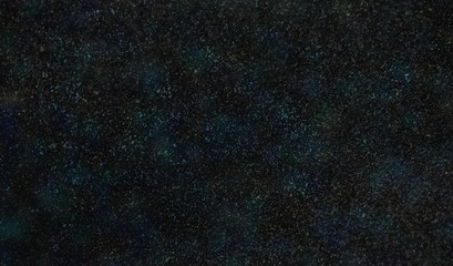 Black blue green sanded background. Dark hologram textured pattern.