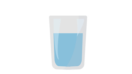 Glass of water 