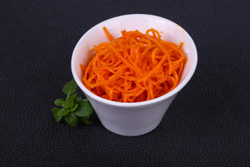 Korean cattot snack salad