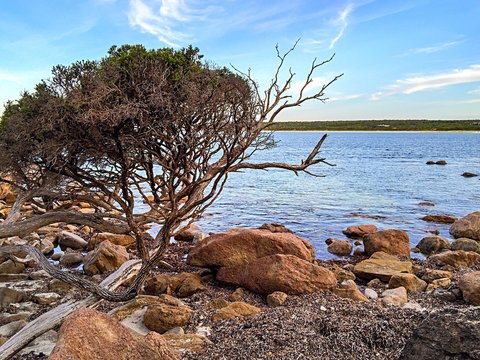 Scenic View Of Bunker Bay