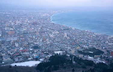 Fototapeta premium 函館山展望台(Mt. Hakodate Observatory)