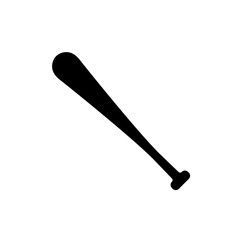 Baseball bat icon vector