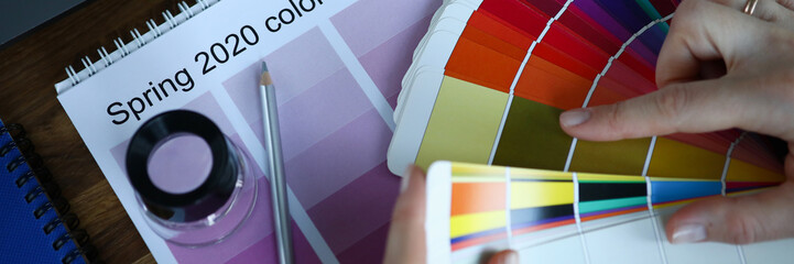 Calendar month selection trend colour advertising creative concept
