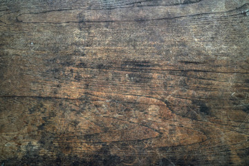 old wooden dark vintage wood with scratches background