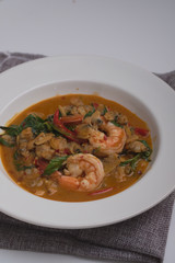 Stir Fried Clams with Roasted Chili Paste