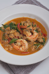 Stir Fried Clams with Roasted Chili Paste