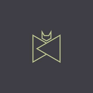 Premium bat logo design