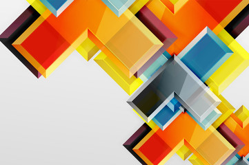 Metal arrow shape background. Abstract geometric background with 3d effect composition For Wallpaper, Banner, Background, Card, Book Illustration, landing page