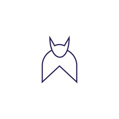 Premium bat logo design
