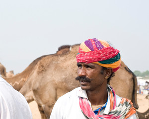 Colorful turban, Jodhpur, Rajasthan, India