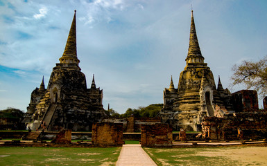 Obraz premium la antica capitale thailandese