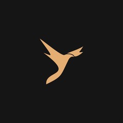 Premium Bird logo with modern concept