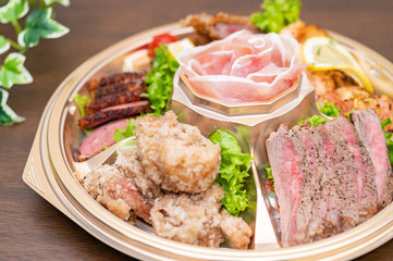 肉盛りオードブル