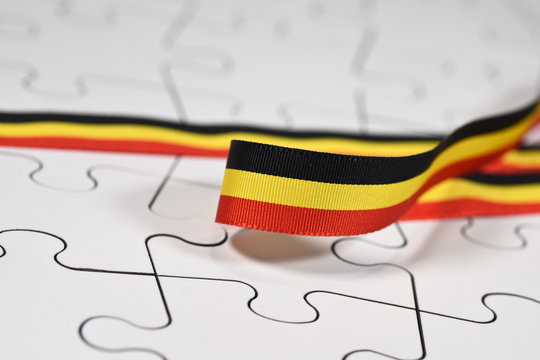 Puzzle Belgique belge politique drapeau