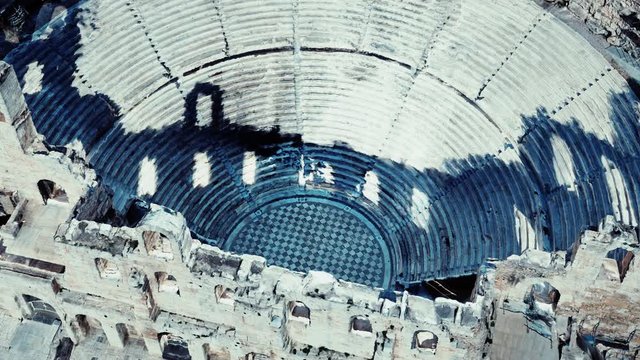 The Odeon theatre at Athens Acropolis