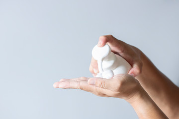 hand wash soap personal hygiene sanitizer protect virus bacteria covid-19 good health