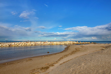 Fototapeta na wymiar Playa de El Saler, Valencia, España