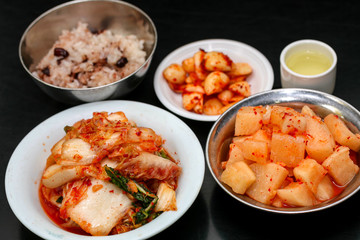 キムチとカクテキ