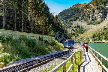 Vall de Nuria in the Catalan Pyrenees, Spain © alzamu79
