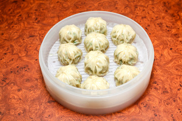 韓国蒸し餃子